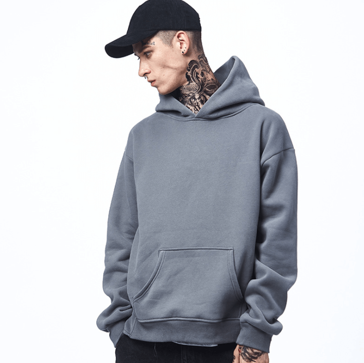 mens oversized lounge hoodie