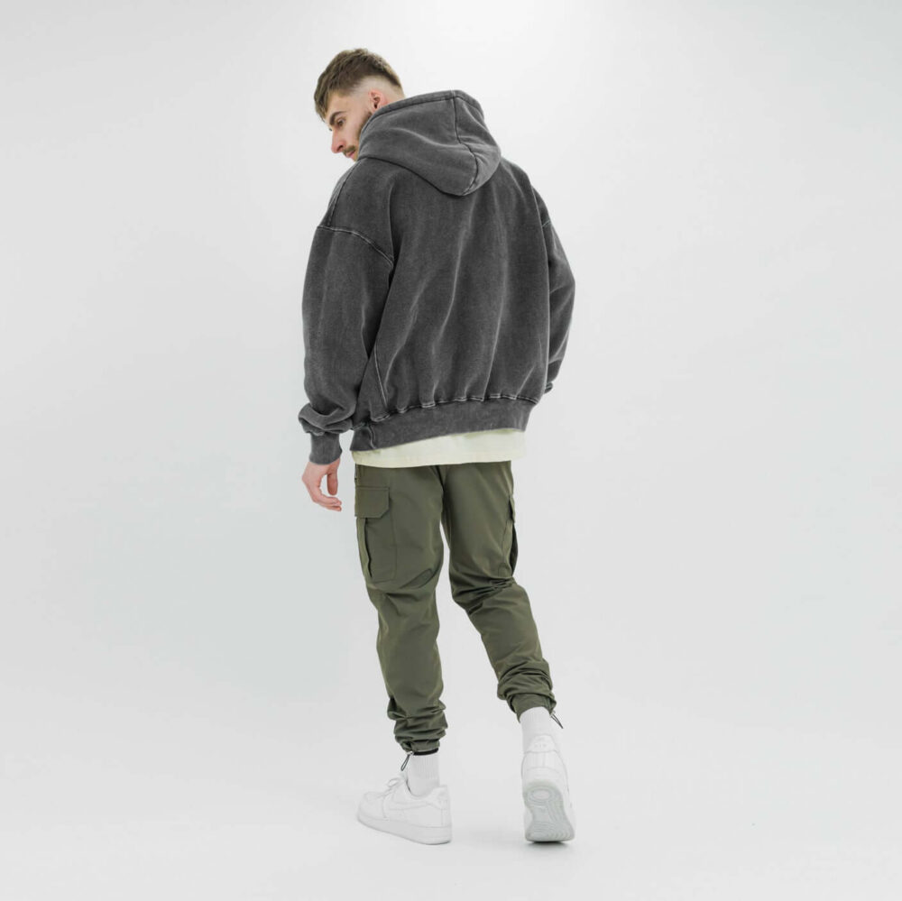 Men Drawstring Cargo Sweatpants