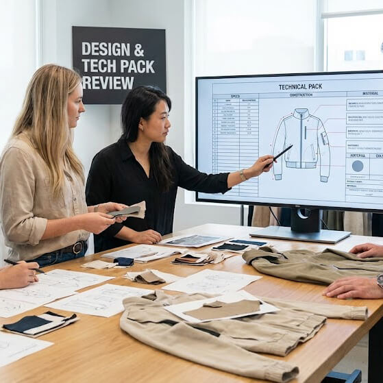 Design & tech pack review_