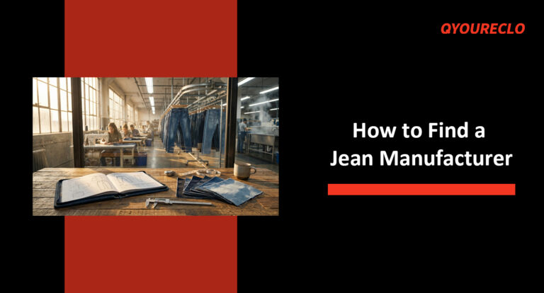 How to Find a Jean Manufacturer