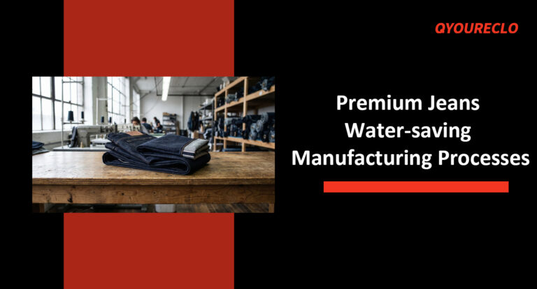 Premium Jeans Water-saving Manufacturing Processes