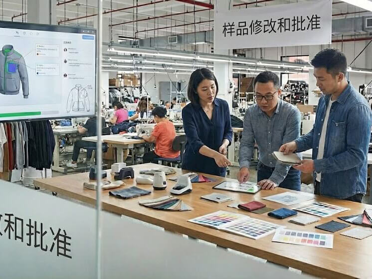 Sample revision and approval